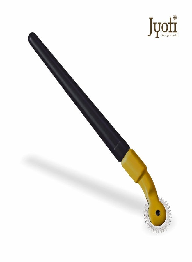 Jyoti 36456 Tracing Wheel Sewing Tool, Plastic Handle Needle Point Tracing Wheel, Ideal for Leather Craft, Tailoring, Stitching, Alteration, Home, Office, Plastic (Medium) - 5 Pieces in a Box - Image 2